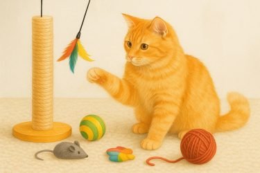 Kediler İçin En Eğlenceli Oyuncaklar ve Etkileşimli Fikirler